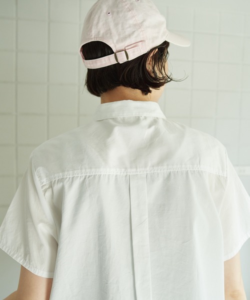 bulle de savon（ビュルデサボン）の「△itsumo　カド衿半袖シャツ（シャツ/ブラウス・レディース・ホワイト/その他・FREE）」の15枚目の写真