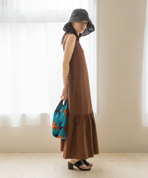 LOWRYS FARM（ローリーズファーム）の「スクエアガラペーパーハット　255570（ハット・レディース・ブラック/オフホワイト・FREE）」の17枚目の写真