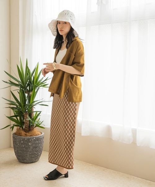 LOWRYS FARM（ローリーズファーム）の「スクエアガラペーパーハット　255570（ハット・レディース・ブラック/オフホワイト・FREE）」の22枚目の写真