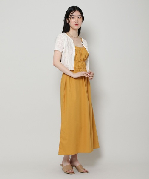 ALAND（エーランド）の「3.3Field Trip／BUTTON-UP T  2297678（カーディガン/ボレロ・レディース・ブラック/アイボリー・FREE）」の7枚目の写真