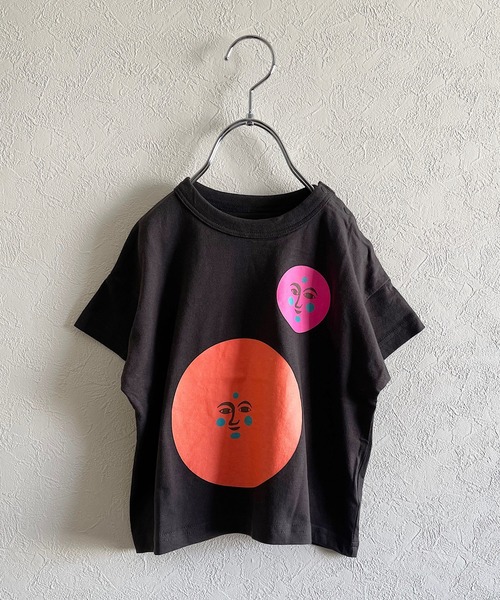 HOGAN RANCH WEAR（ホーガンランチウエア）の「イラストワイドTシャツ（kids/XS～LL）（Tシャツ/カットソー・キッズ・オフホワイト/イエロー/チャコール/ベージュ・LL/S/XS/L/M）」の3枚目の写真