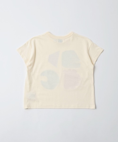 HOGAN RANCH WEAR（ホーガンランチウエア）の「イラストワイドTシャツ（kids/XS～LL）（Tシャツ/カットソー・キッズ・オフホワイト/イエロー/チャコール/ベージュ・LL/S/XS/L/M）」の6枚目の写真