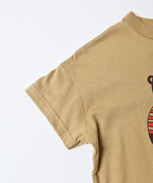 HOGAN RANCH WEAR（ホーガンランチウエア）の「イラストワイドTシャツ（kids/XS～LL）（Tシャツ/カットソー・キッズ・オフホワイト/イエロー/チャコール/ベージュ・LL/S/XS/L/M）」の8枚目の写真