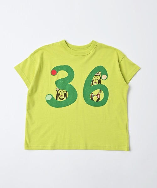 HOGAN RANCH WEAR（ホーガンランチウエア）の「イラストワイドTシャツ（kids/XS～LL）（Tシャツ/カットソー・キッズ・オフホワイト/イエロー/チャコール/ベージュ・LL/S/XS/L/M）」の15枚目の写真