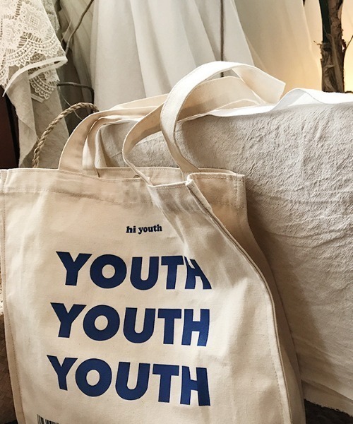 Mela(メラ)の「【YOUTH】トートバッグ(トートバッグ・レディース・アイボリー・S/M)」の13枚目の写真