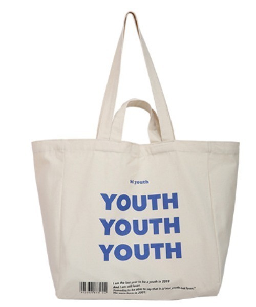 Mela(メラ)の「【YOUTH】トートバッグ(トートバッグ・レディース・アイボリー・S/M)」の22枚目の写真