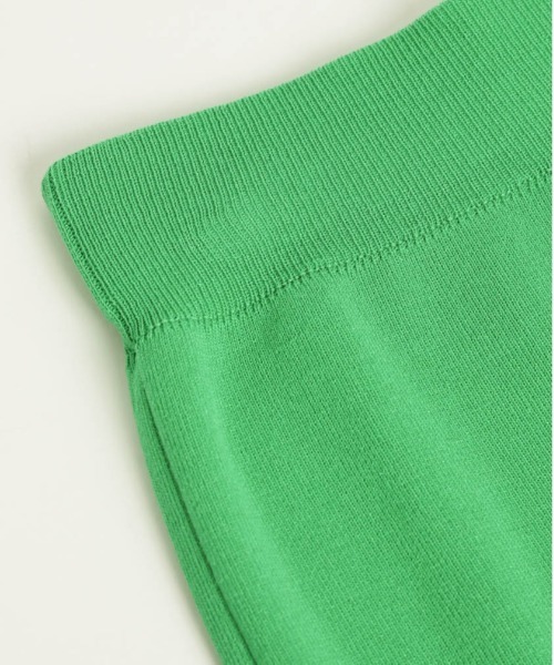 La-gemme（ラジェム）の「リブロングスカート（スカート・レディース・ブラック/ベージュ/レッド/イエロー/グリーン・M/L）」の18枚目の写真