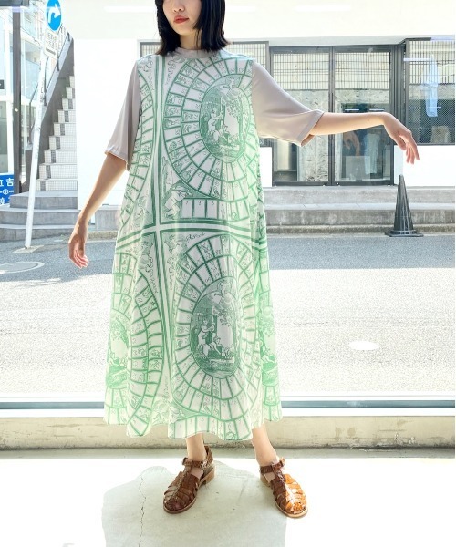 mintdesigns（ミントデザインズ）の「<20周年記念＞PRINT DRESS