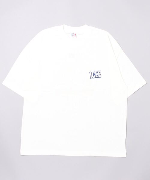 En serio TOKYO(エンソリオトーキョー)の「ICEE/アイシー 別注ビッグシルエット Tシャツ(Tシャツ/カットソー・メンズ・グリーン/ブラック/ホワイト・S/L/M)」の6枚目の写真