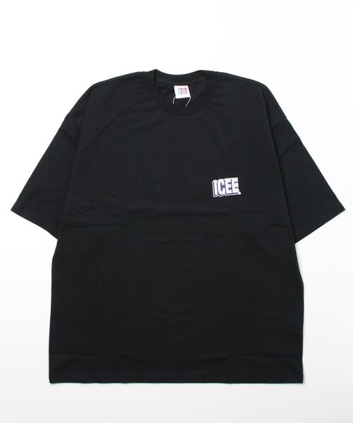 En serio TOKYO(エンソリオトーキョー)の「ICEE/アイシー 別注ビッグシルエット Tシャツ(Tシャツ/カットソー・メンズ・グリーン/ブラック/ホワイト・S/L/M)」の18枚目の写真