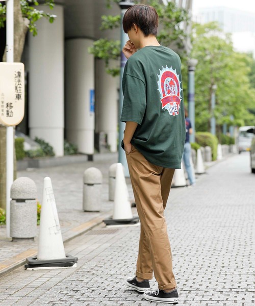 En serio TOKYO(エンソリオトーキョー)の「ICEE/アイシー 別注ビッグシルエット Tシャツ(Tシャツ/カットソー・メンズ・グリーン/ブラック/ホワイト・S/L/M)」の10枚目の写真