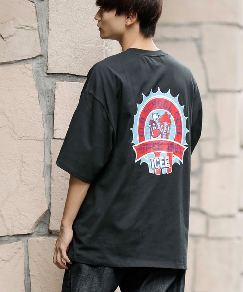 En serio TOKYO(エンソリオトーキョー)の「ICEE/アイシー 別注ビッグシルエット Tシャツ(Tシャツ/カットソー・メンズ・グリーン/ブラック/ホワイト・S/L/M)」の17枚目の写真