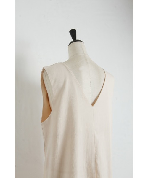 &. NOSTALGIA（アンドドットノスタルジア）の「【ZOZO限定】前後2WAYストリングマーメイドジャンパースカート（ジャンパースカート・レディース・ブラック/グリーン/アイボリー/ブラック系その他/インディゴブルー・FREE）」の18枚目の写真