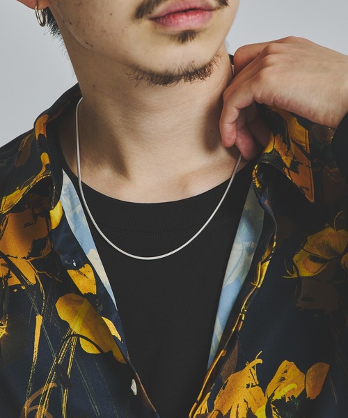 LiNoH（リノー）の「SILVER 925 SNAKECHAIN NECKLACE（ネックレス・メンズ・シルバー・FREE）」の10枚目の写真