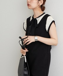 natural couture | バックリボンフレンチスリーブブラウス(シャツ/ブラウス)