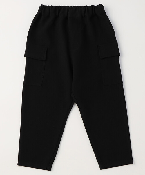 COMME CA ISM(コムサイズム)の「ロングカーゴパンツ(カーゴパンツ・キッズ・ブラック/チャコール・110cm/100cm/120cm/130cm/140cm/150cm)」の12枚目の写真