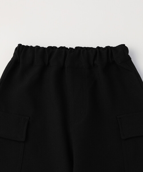 COMME CA ISM(コムサイズム)の「ロングカーゴパンツ(カーゴパンツ・キッズ・ブラック/チャコール・110cm/100cm/120cm/130cm/140cm/150cm)」の10枚目の写真