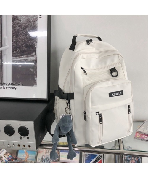 mushwear(マッシュウェア)の「『mushwear/マッシュウェア』KDリュック(バックパック/リュック・メンズ・レッド/ホワイト/パープル/ブラック/ベージュ・FREE)」の10枚目の写真