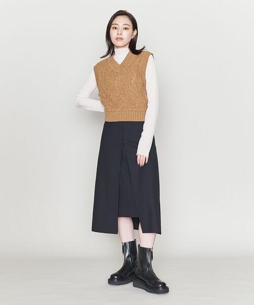 特売 ASTRAET（アストラット）の「＜ASTRAET＞W/MO/N GARA Vネック トップス