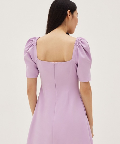 Love,Bonito（ラブボニート）の「シャイ パフスリーブ ビスチェ ドレス（ワンピース・レディース・ピンク・SMALL/LARGE/MEDIUM）」の5枚目の写真