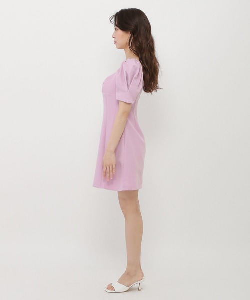 Love,Bonito（ラブボニート）の「シャイ パフスリーブ ビスチェ ドレス（ワンピース・レディース・ピンク・SMALL/LARGE/MEDIUM）」の12枚目の写真