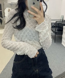 フクレシアーハイネックトップス