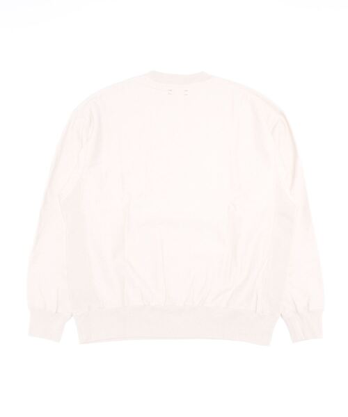 UNFIL（アンフィル）の「unfil | コットンフリース スウェットプルオーバー MEN（スウェット・メンズ・ブラウン/Nat・3/4）」の3枚目の写真