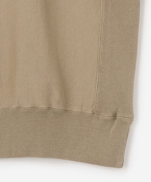 UNFIL（アンフィル）の「unfil | コットンフリース スウェットプルオーバー MEN（スウェット・メンズ・ブラウン/Nat・3/4）」の14枚目の写真