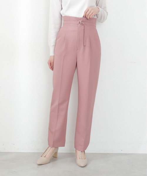 PROPORTION BODY DRESSING(プロポーションボディドレッシング)の「ハイウエストテーパードパンツ / 1212230901(その他パンツ・レディース・ベージュ/ライトグリーン/ピンク系その他・MEDIUM/SMALL)」の11枚目の写真