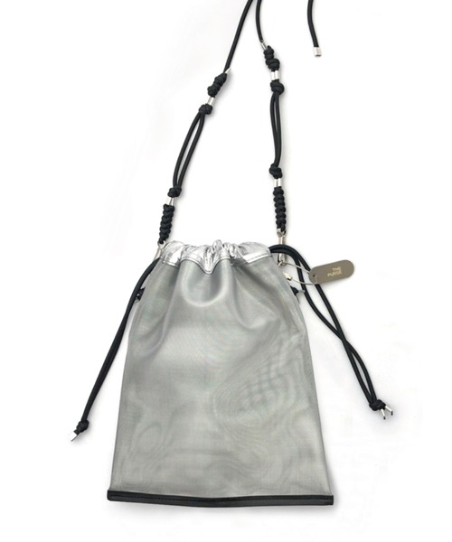 THE PURSE（ザパース）TULLE DRAWSTRING BAG/キンチャクバッグ