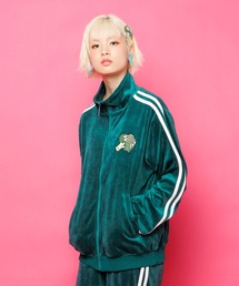 PUNYUS | フードベロアジャージトップ(ジャージ)