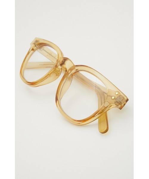RODEO CROWNS WIDE BOWL(ロデオクラウンズワイドボウル)の「ROUND PI GLASSES(メガネ・レディース・ライトイエロー/ブラック・FREE)」の5枚目の写真