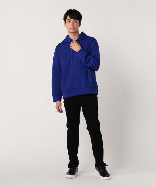 COMME CA ISM(コムサイズム)の「ダンボールニット パーカ(パーカー・メンズ・ライトグレー/ブラック/ブラウン/カーキ/ブルー・MEDIUM/LARGE)」の13枚目の写真