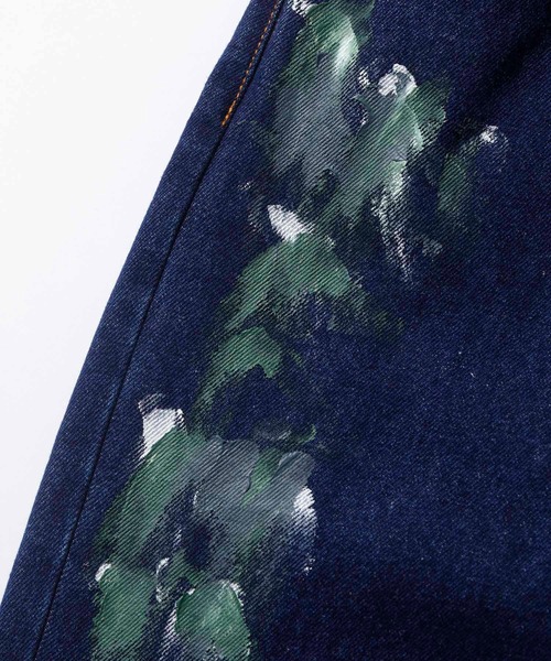 エクストララージ　刺繍デニムパンツ　サイズ34　FLOWER　X LARGE エクストララージ 刺繍デニムパンツ サイズ34 FLOWER X LARGE