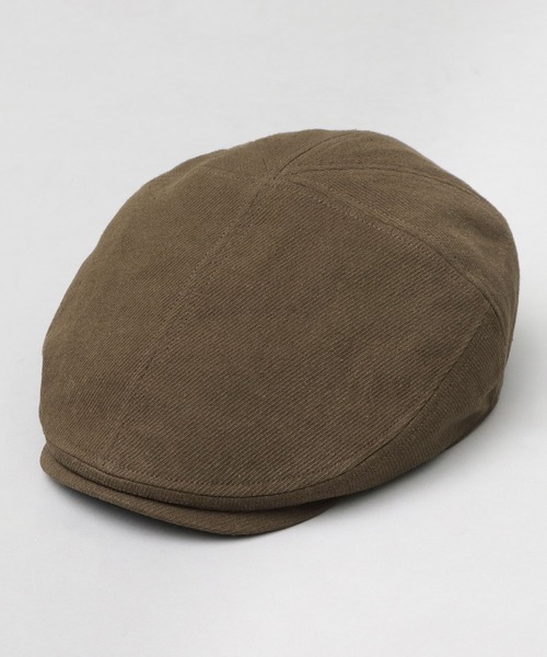 Basiquenti（ベーシックエンティ）の「ヘヴィーツイル パネル切り替え ハンチング（ハンチング/ベレー帽・メンズ・ブラック/ベージュ/ブラウン/グリーン・FREE）」の15枚目の写真