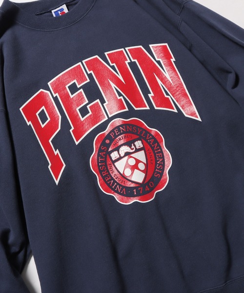 Russell Athletic(ラッセルアスレティック)の「Russell Athletic/ラッセルアスレティック The University of Pennsylvania Bookstore Sweat Crew shirt スウェット(スウェット・メンズ・ネイビー/バーガンディー/スモークグレー・XL/M/L)」の12枚目の写真