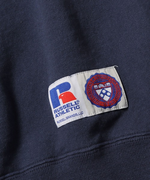 Russell Athletic(ラッセルアスレティック)の「Russell Athletic/ラッセルアスレティック The University of Pennsylvania Bookstore Sweat Crew shirt スウェット(スウェット・メンズ・ネイビー/バーガンディー/スモークグレー・XL/M/L)」の4枚目の写真