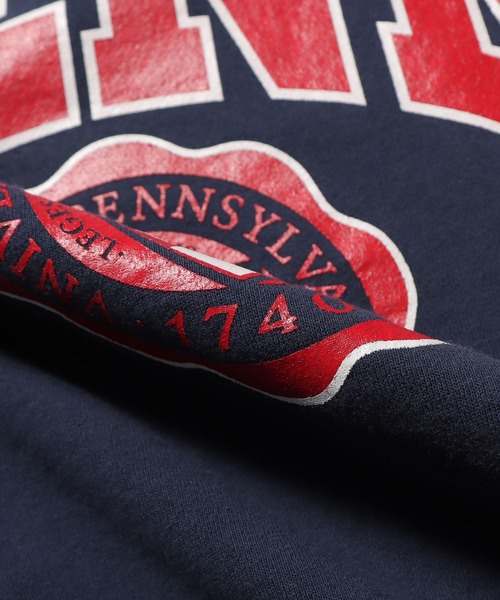 Russell Athletic(ラッセルアスレティック)の「Russell Athletic/ラッセルアスレティック The University of Pennsylvania Bookstore Sweat Crew shirt スウェット(スウェット・メンズ・ネイビー/バーガンディー/スモークグレー・XL/M/L)」の10枚目の写真
