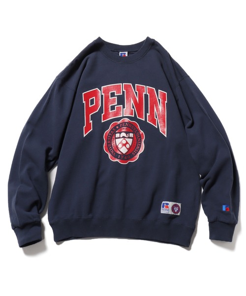 Russell Athletic(ラッセルアスレティック)の「Russell Athletic/ラッセルアスレティック The University of Pennsylvania Bookstore Sweat Crew shirt スウェット(スウェット・メンズ・ネイビー/バーガンディー/スモークグレー・XL/M/L)」の18枚目の写真