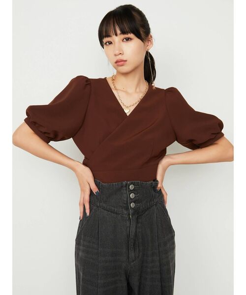 CALNAMUR(カルナムール)の「ハイウエストワイドデニム(デニムパンツ・レディース・ブラック/アイボリー・SMALL/MEDIUM)」の12枚目の写真