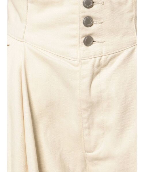 CALNAMUR(カルナムール)の「ハイウエストワイドデニム(デニムパンツ・レディース・ブラック/アイボリー・SMALL/MEDIUM)」の22枚目の写真