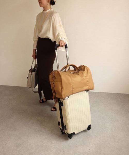 MIAN （ミアン）の「CLEMATIS / トラベルボストンバッグ（ボストン