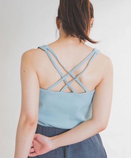 URBAN RESEARCH Sonny Label（アーバンリサーチサニーレーベル）の「SLAB Rib Tanktop（タンクトップ・レディース・チャコールグレー/ブラック/ミント・SMALL/MEDIUM）」の11枚目の写真