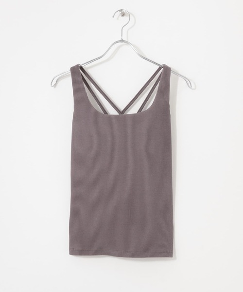 URBAN RESEARCH Sonny Label（アーバンリサーチサニーレーベル）の「SLAB Rib Tanktop（タンクトップ・レディース・チャコールグレー/ブラック/ミント・SMALL/MEDIUM）」の20枚目の写真