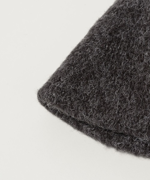 FEKETE(フェケテ)の「KNIT BUCKET HAT / ニットバケットハット(ハット・メンズ・ピンク/ブラック/チャコールグレー・FREE)」の19枚目の写真