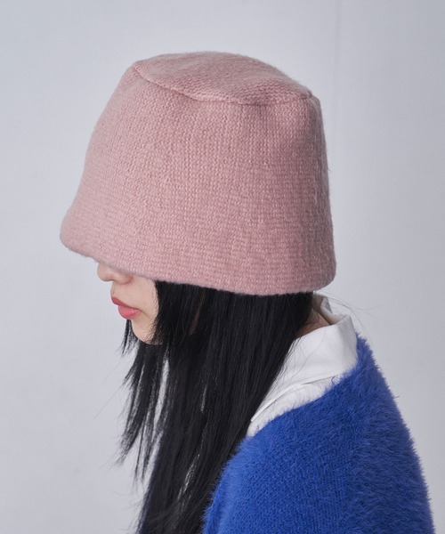 FEKETE(フェケテ)の「KNIT BUCKET HAT / ニットバケットハット(ハット・メンズ・ピンク/ブラック/チャコールグレー・FREE)」の15枚目の写真