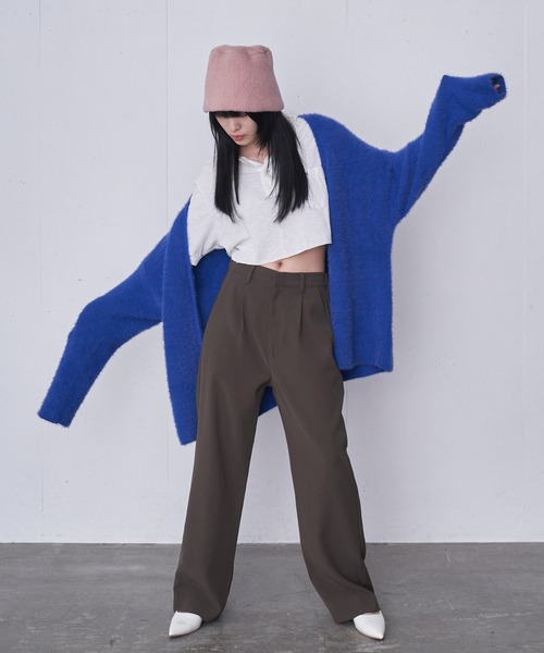 FEKETE(フェケテ)の「KNIT BUCKET HAT / ニットバケットハット(ハット・メンズ・ピンク/ブラック/チャコールグレー・FREE)」の18枚目の写真