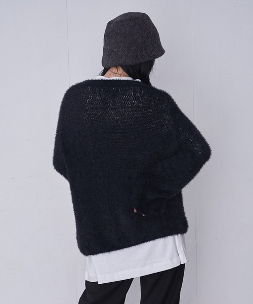 FEKETE(フェケテ)の「KNIT BUCKET HAT / ニットバケットハット(ハット・メンズ・ピンク/ブラック/チャコールグレー・FREE)」の22枚目の写真