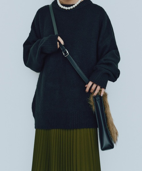 manana suerte(マニャーナスエルテ)の「ファー2wayポシェット(ショルダーバッグ・レディース・ブラウン/レオパード・FREE)」の7枚目の写真