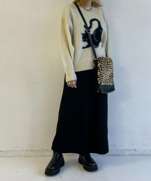 manana suerte(マニャーナスエルテ)の「ファー2wayポシェット(ショルダーバッグ・レディース・ブラウン/レオパード・FREE)」の11枚目の写真